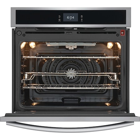 Frigidaire Frigidaire Gallery 30in. Single Electric Convection Wall Oven, Baking Function, Stainless Steel GCWS3067AF
